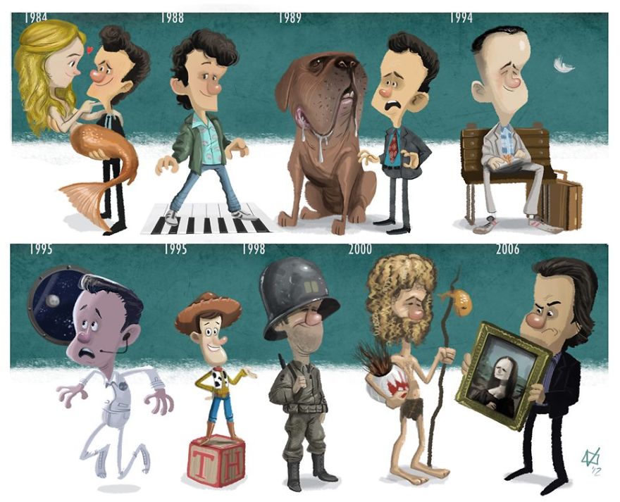 The Evolution Of Tom Hanks