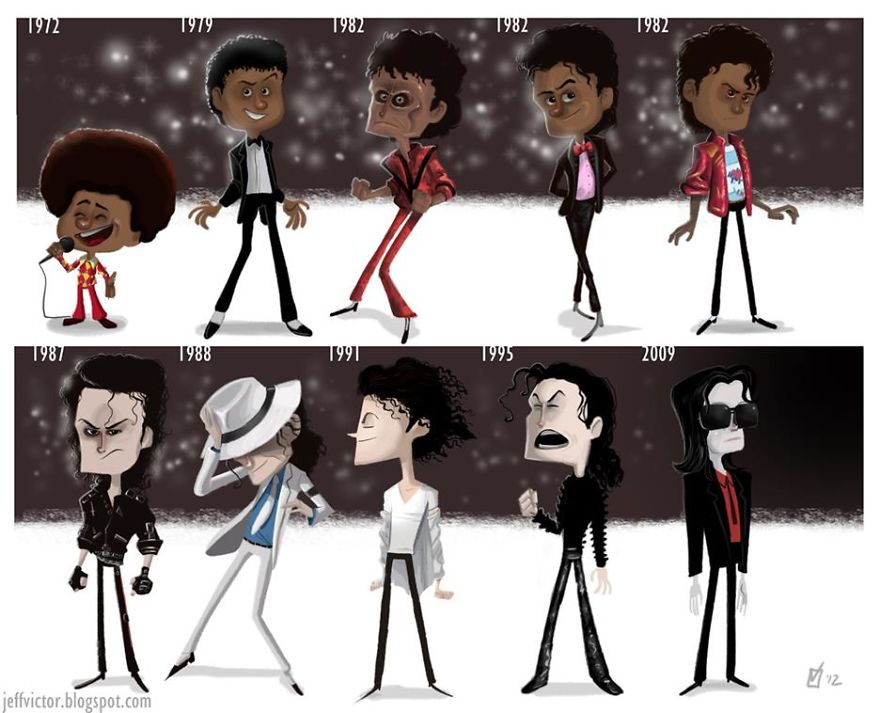 The Evolution Of Michael Jackson