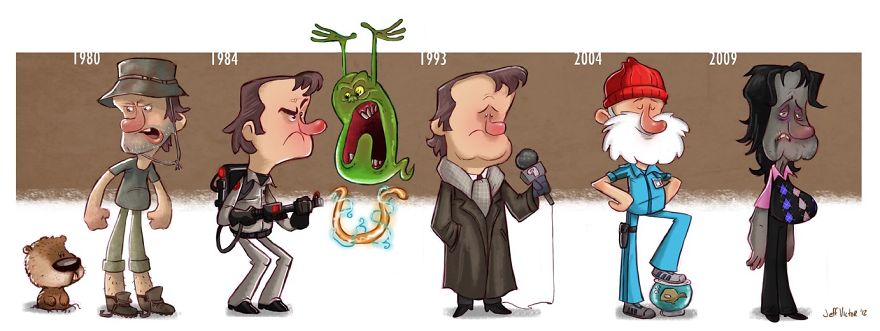 The Evolution Of Bill Murray