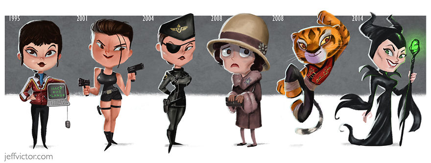 The Evolution Of Angelina Jolie