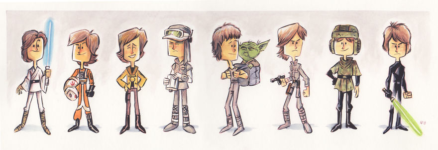 The Evolution Of Luke Skywalker