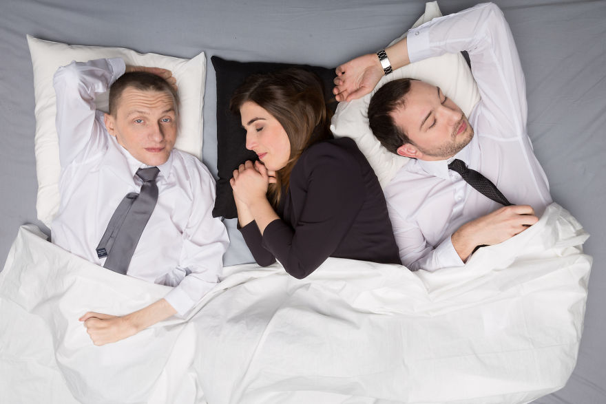 Why Am I Lying In Bed With Two Men? Why Am I Lying In Bed With Two Men?