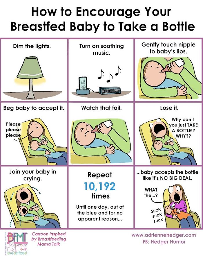 Breastfeeding Cartoons We Can All Relate To!