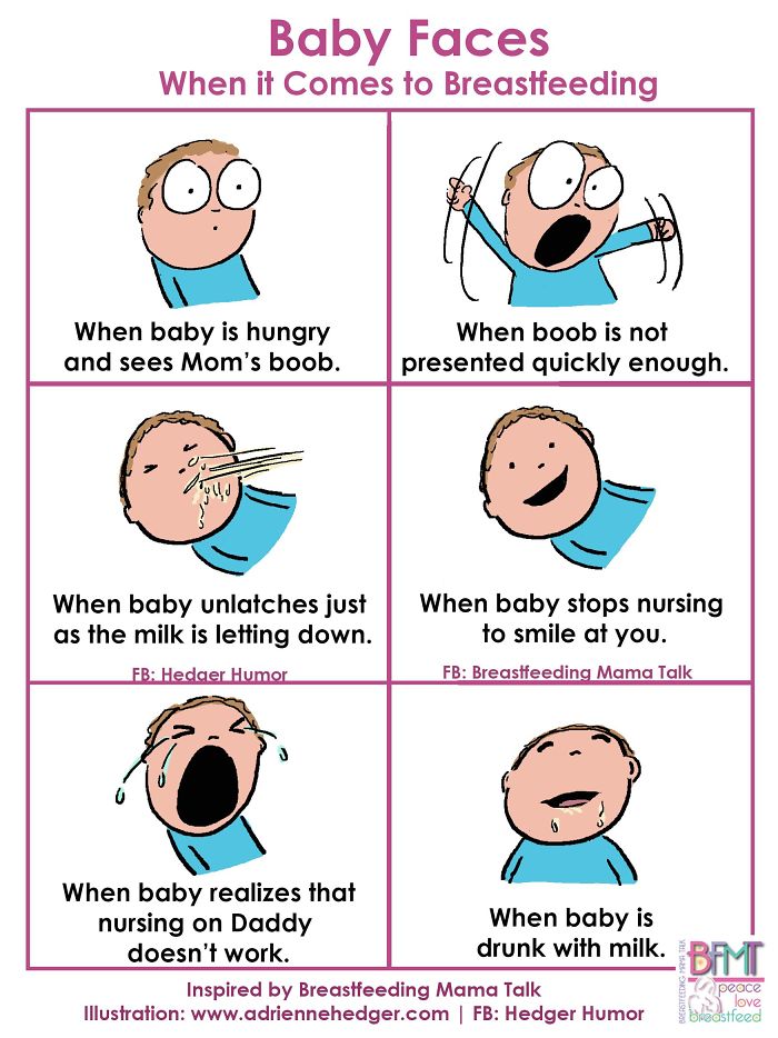 Breastfeeding Cartoons We Can All Relate To!