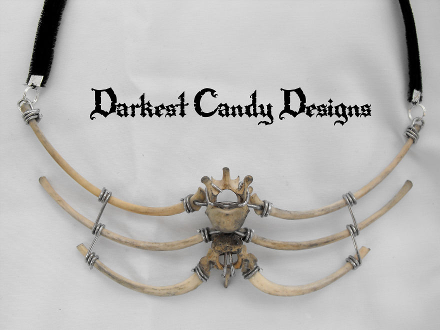 I Make Unique Jewelry From Bones With My Partner, Purriah