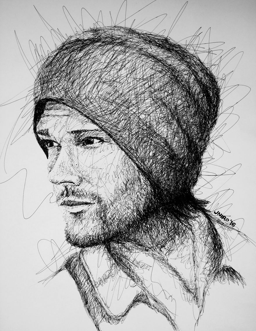 Sam Winchester Scribble