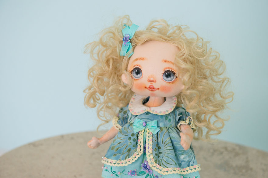 I Create One-of-a-kind Dolls By Sewing Them And Handpainting Their Faces (part 2)