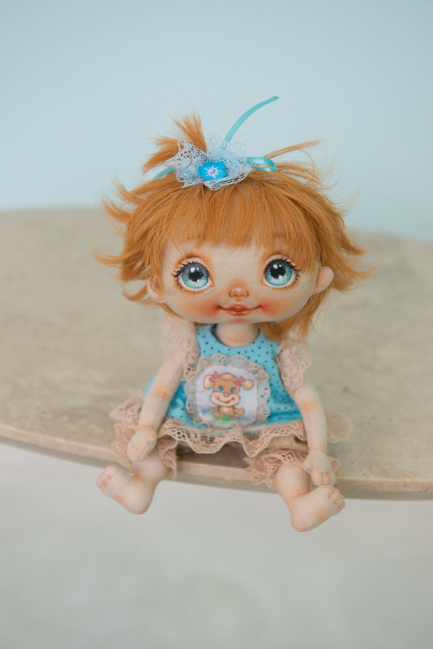 I Create One-of-a-kind Dolls By Sewing Them And Handpainting Their Faces (part 2)