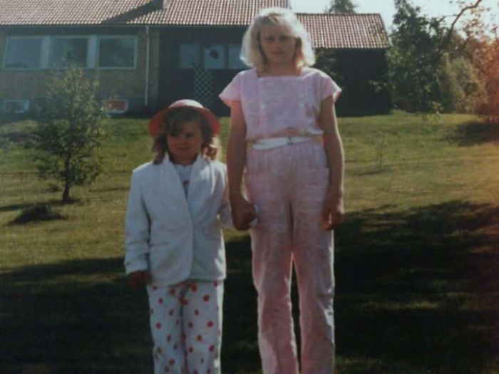 Me And My Sister Looking Fab... #80ies