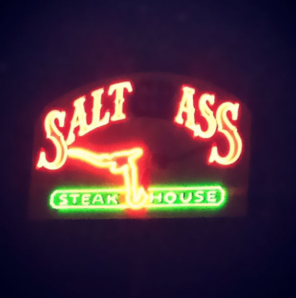 Looks Like Someone Forgot To Fix Their Neon Sign