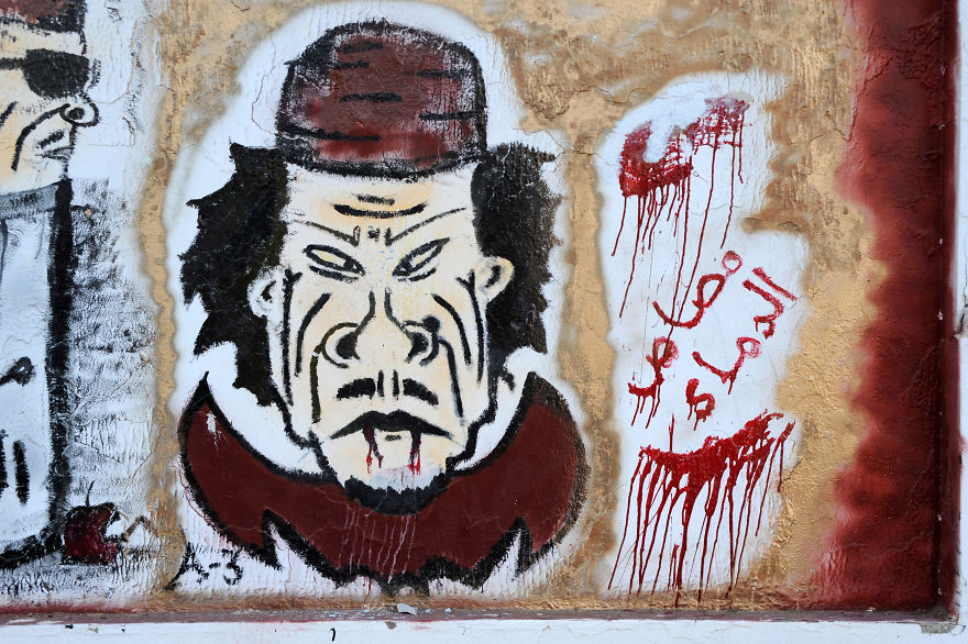 I Photographed Graffiti In Libya In 2011 After The Revolution.