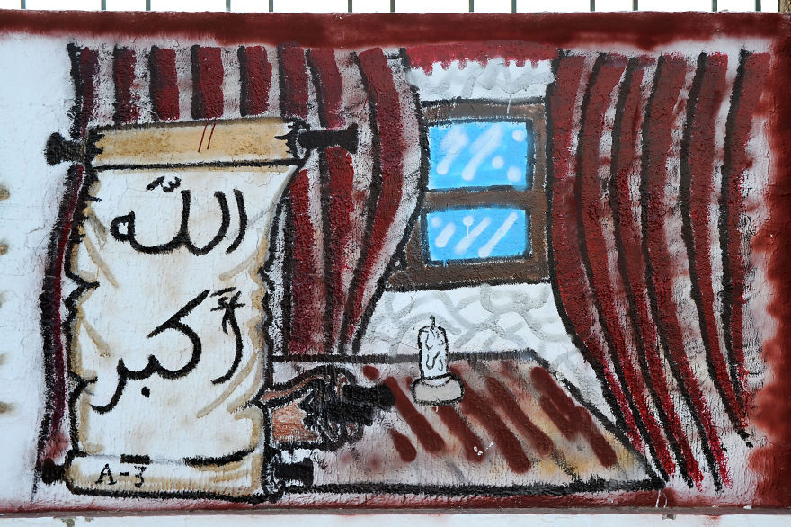 I Photographed Graffiti In Libya In 2011 After The Revolution.