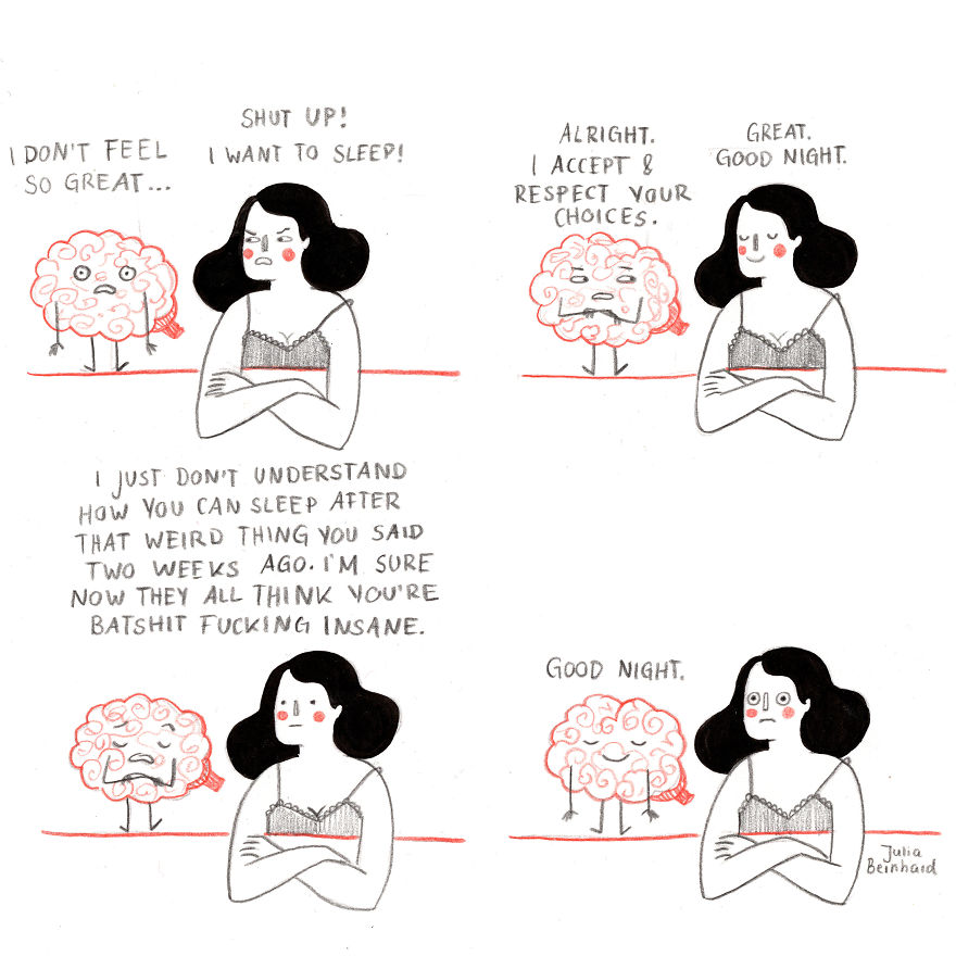 My Comics Deal With The Daily Struggles Of Being A Woman In Her Early 20s