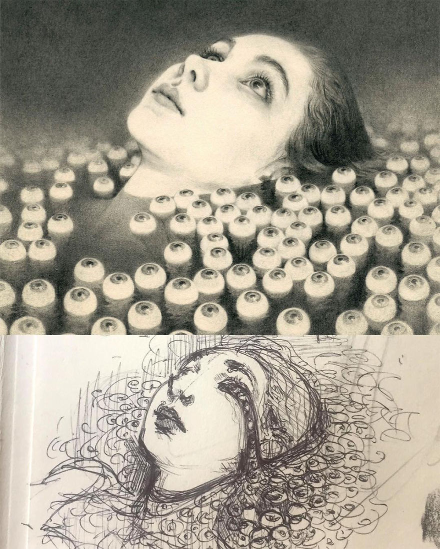 Graphite Boxes Segmented And Subdivided By Miles Johnston