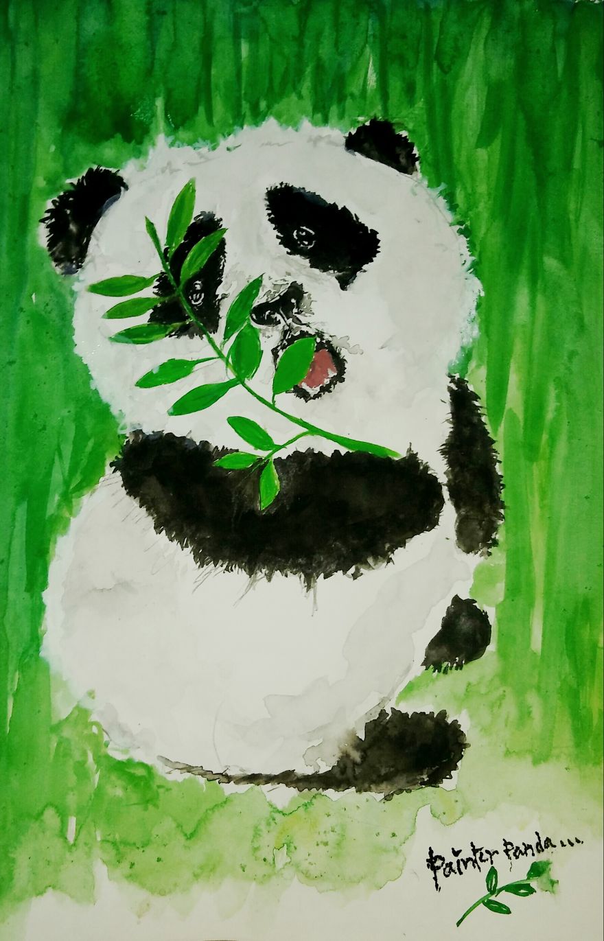 Hey It's Me, Painter Panda..."Painter Panda's Painted Phorest(Forest)"