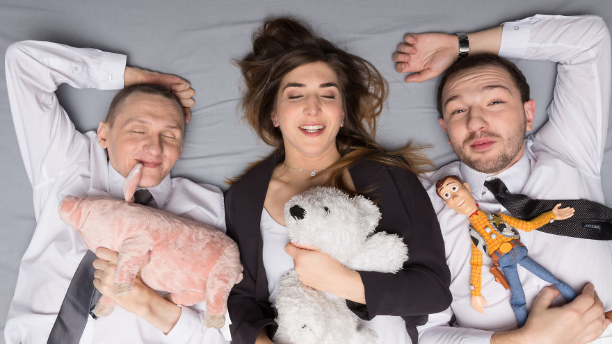 Why Am I Lying In Bed With Two Men? Why Am I Lying In Bed With Two Men?