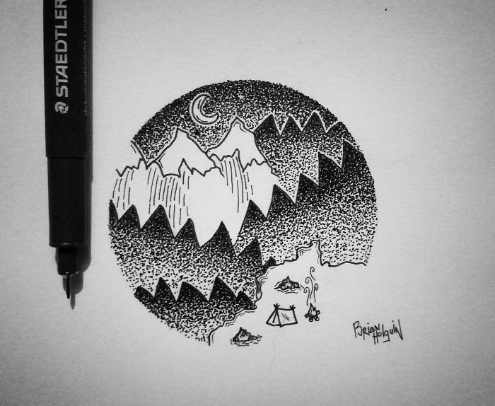 Thorough And Detailed Illustrations By The Colombian Brian Holguín