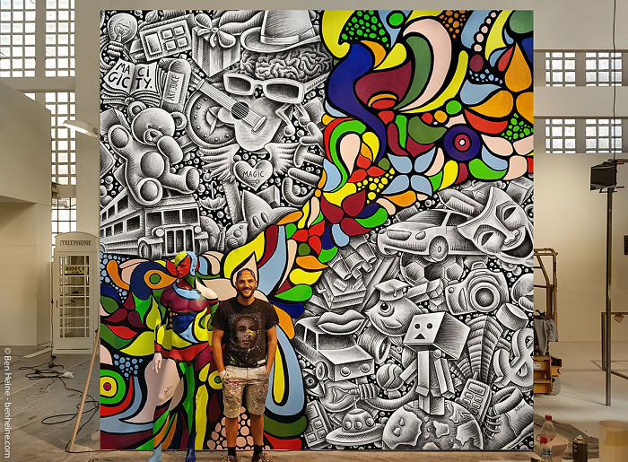 I Created This Giant Sketch