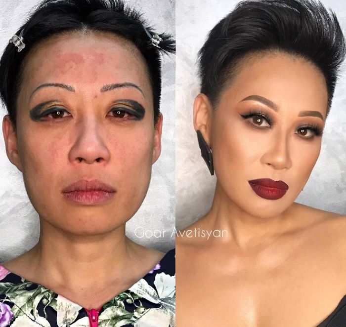 Makeup Artist Returns The Self-Esteem Of Women With Incredible Make-Up