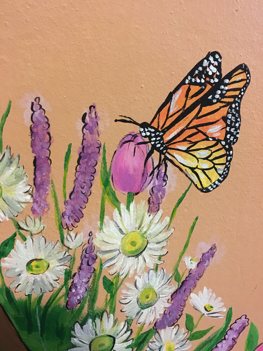 How I Made A Enchanted Tree Mural