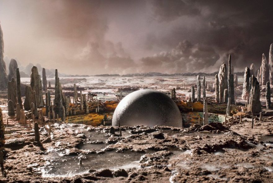 Fantastic Photographs Of Hand-Created Planets Fantastic Photographs Of Hand-Created Planets