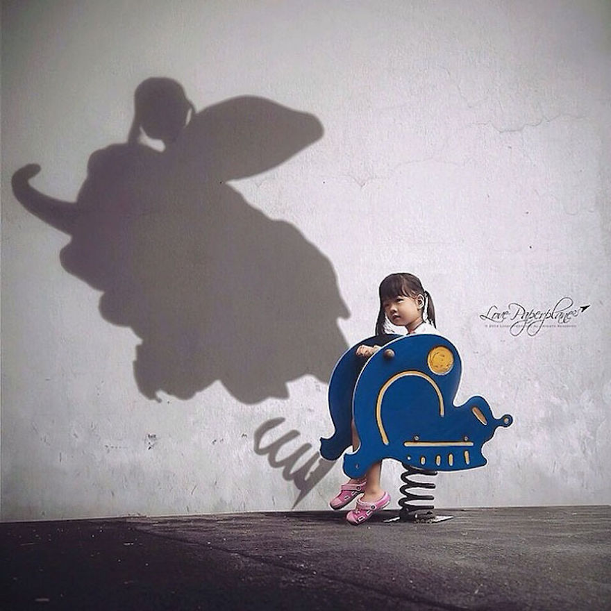 Photographer Turns Daughter's Shadows Into Dream Scenes