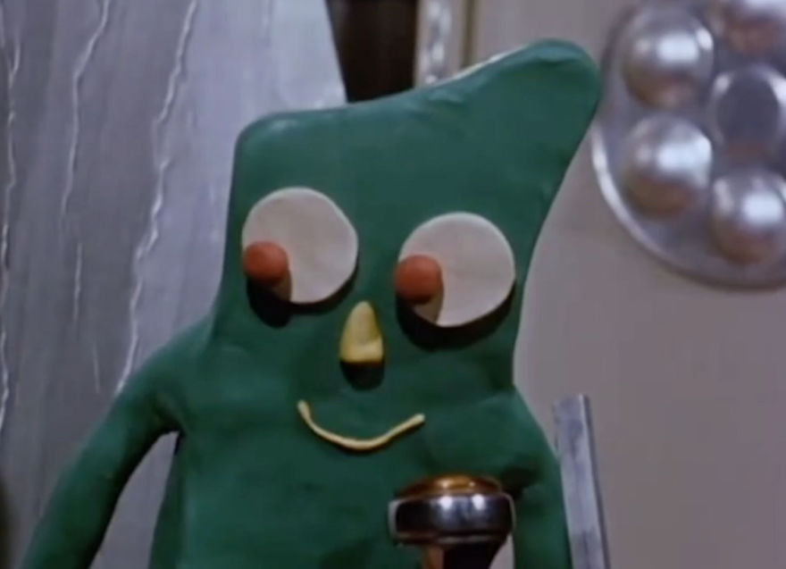 Somehow This Gumby Clip Synced So Perfect With This Song! Trippy!