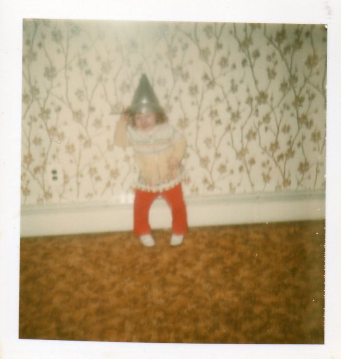 1980: I Was 2, No Idea Why I Decided To Put A Colander On My Head! (i Had Bowed Legs Too, Corrective Surgery Fixed That.)