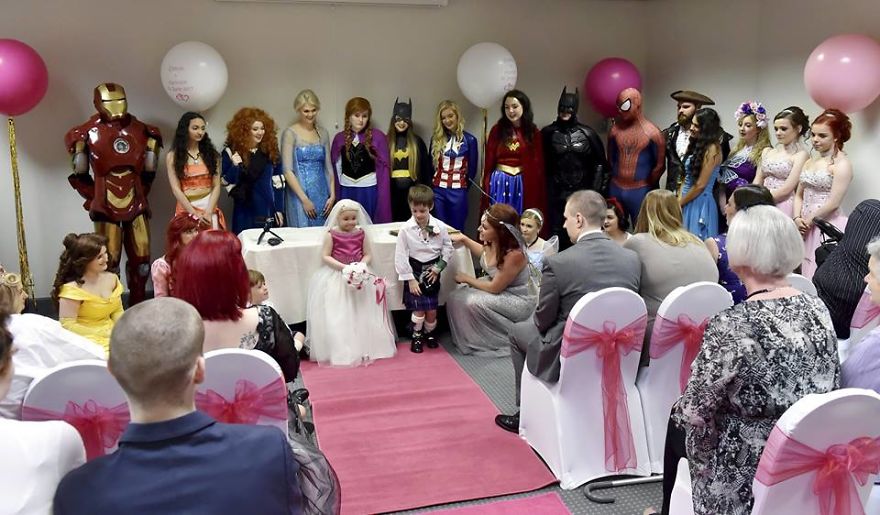 Terminally Ill Scottish Girl Has Fairytale ‘Wedding’