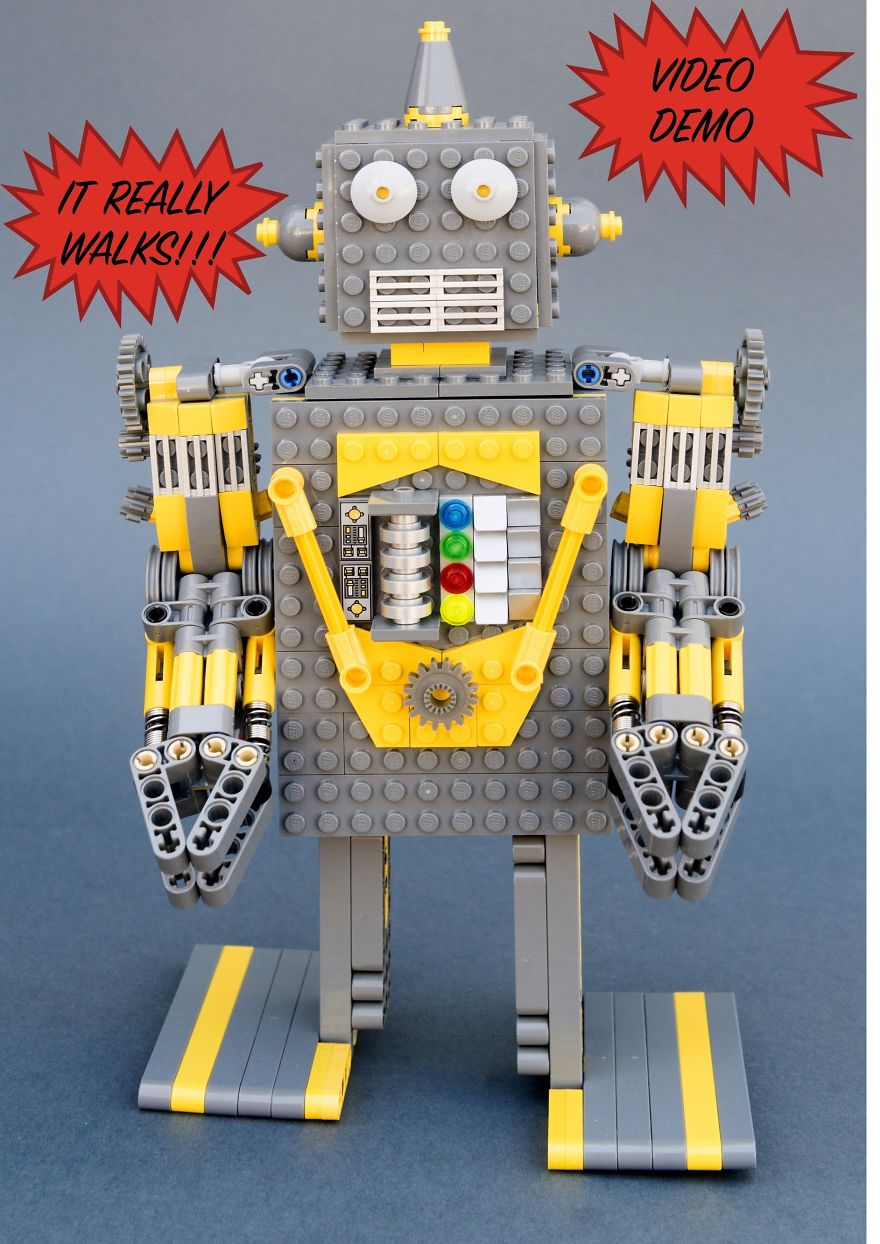 I Built This Lego Robot To Help With My Dream