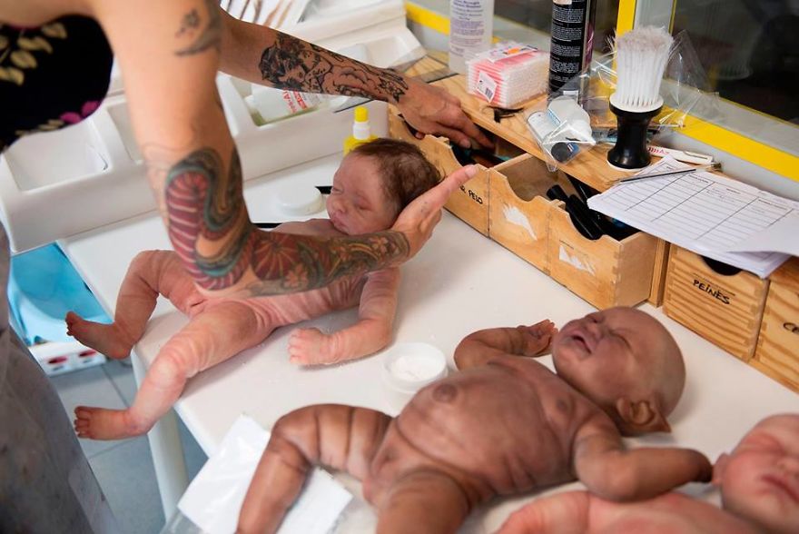 Visit Fake Baby Factory In Spain