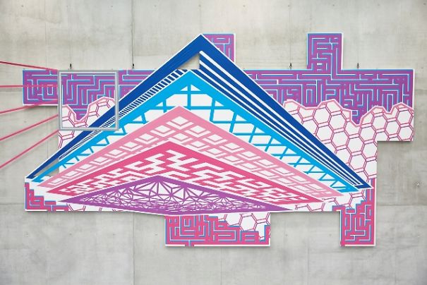 You Won't Believe What These 6 Artists Did With 3km Of Tape