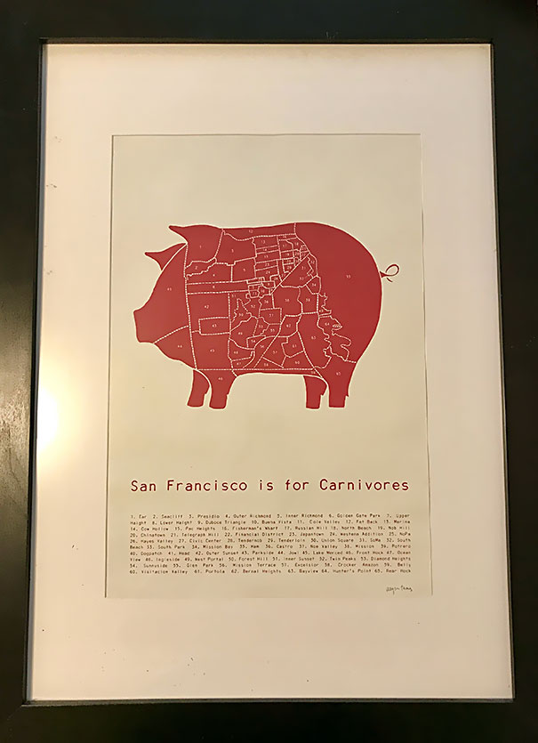 Was Looking For Art For My First Office At My New Job At An San Francisco Bay Area Based BBQ Accessories Company. $7.50