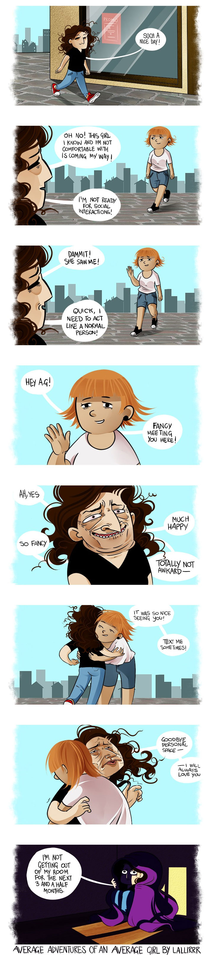 Average Girl Comic