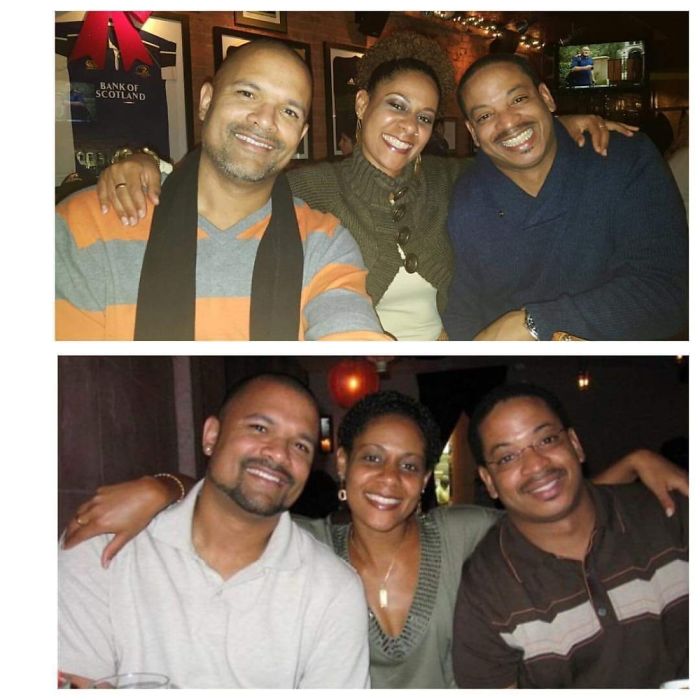 40yrs Of Friendship. Pictures 10yrs Apart