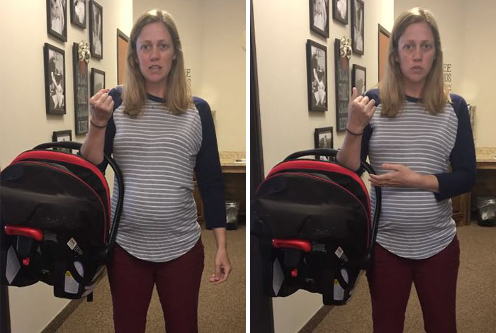 We’ve Been Carrying Baby Car Seats WRONG The Whole Time And Here’s How To Do It Correctly
