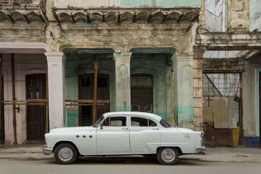 Fotografías De Viejos Coches Americanos En Cuba. Fotografías De Viejos Coches Americanos En Cuba.