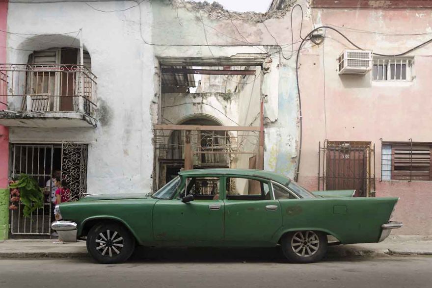 Fotografías De Viejos Coches Americanos En Cuba. Fotografías De Viejos Coches Americanos En Cuba.