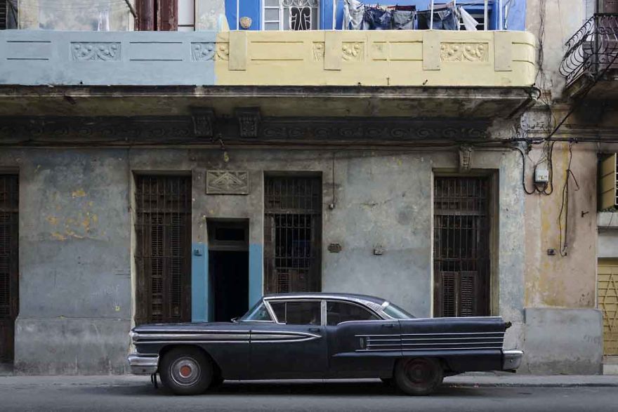 Fotografías De Viejos Coches Americanos En Cuba. Fotografías De Viejos Coches Americanos En Cuba.