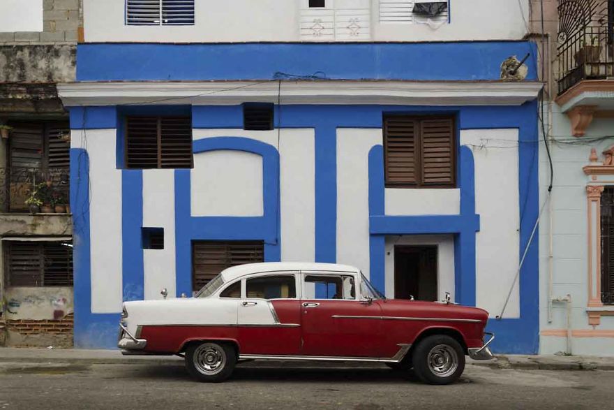 Fotografías De Viejos Coches Americanos En Cuba. Fotografías De Viejos Coches Americanos En Cuba.