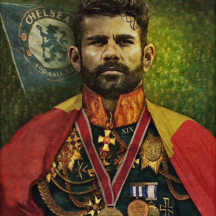 Artist Turns Chelsea Players Into Emperors