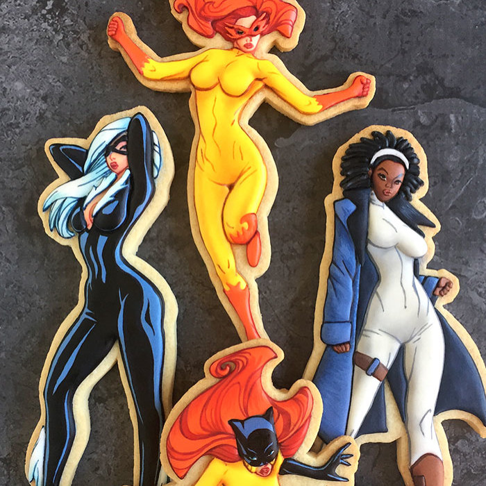 My Edible Version Of The Cover Of Marvel Divas