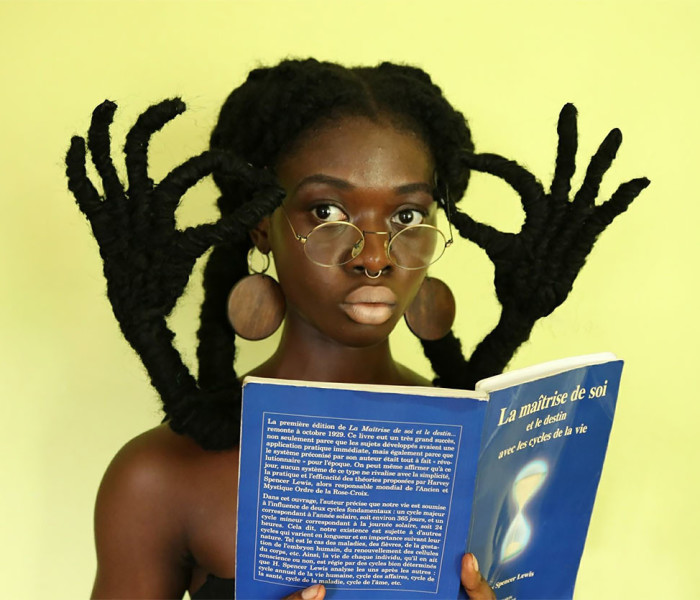 This Ivorian Artist Can Sculpt Her Hair Into Anything