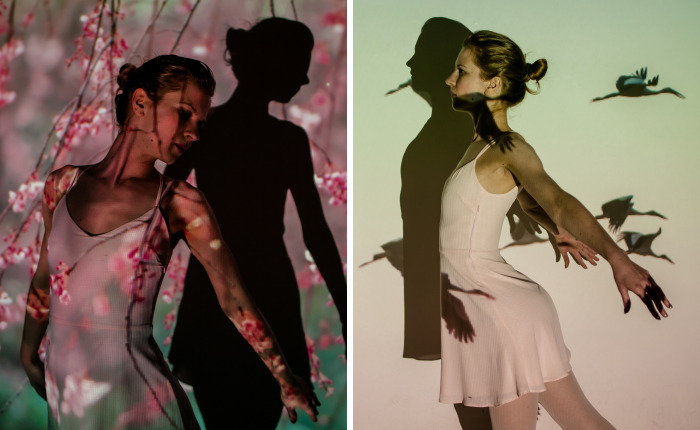 I Used A Projector To Portray The Magic Of A Soul