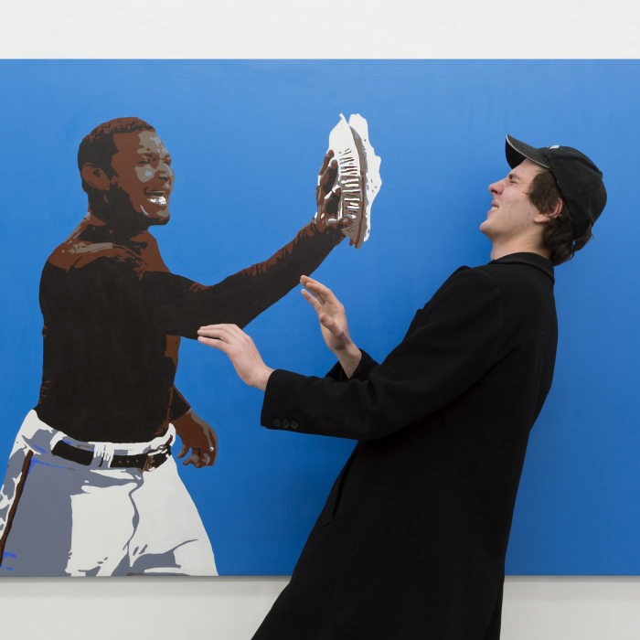 Artist Invites Viewers To Complete The Painting