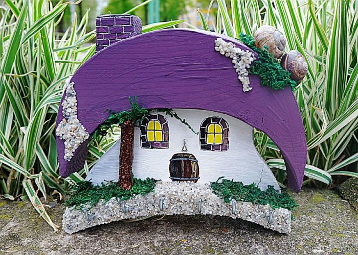 I Make Wooden Houses That You Can Hang On Your Wall