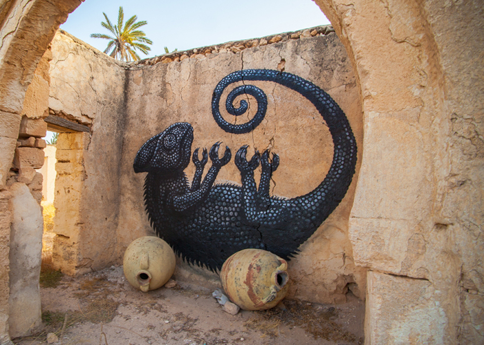 150 Artists Turn The Streets Of Tunisian Village Into Piece Of Art