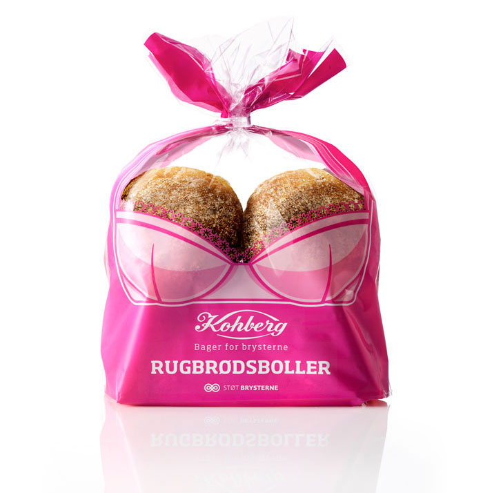 Kohberg, “Support The Breasts” Bread Packaging