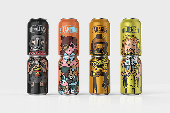 Noble Rey Brewery Co. Cans