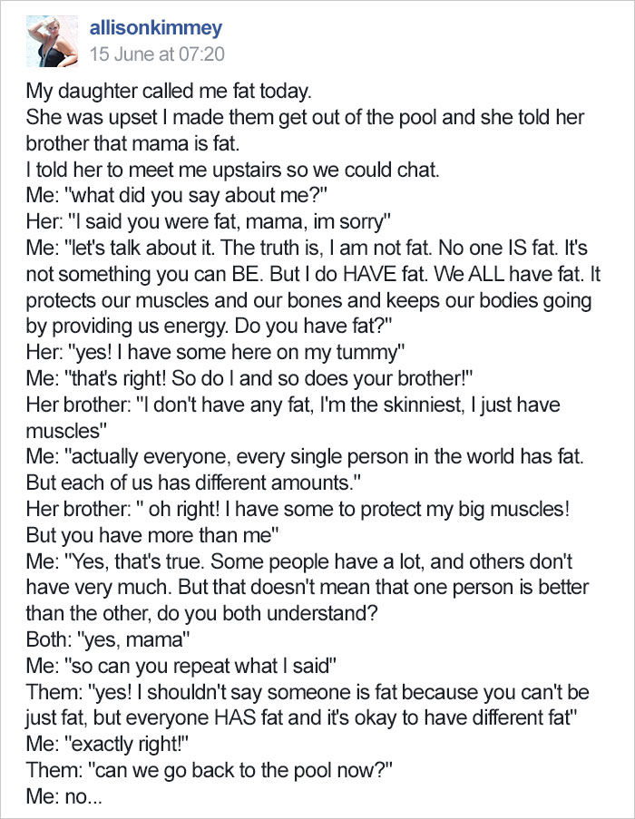 Daughter Calls Her Mom “Fat”, And Mother's Viral Response Sparks Heated Discussions